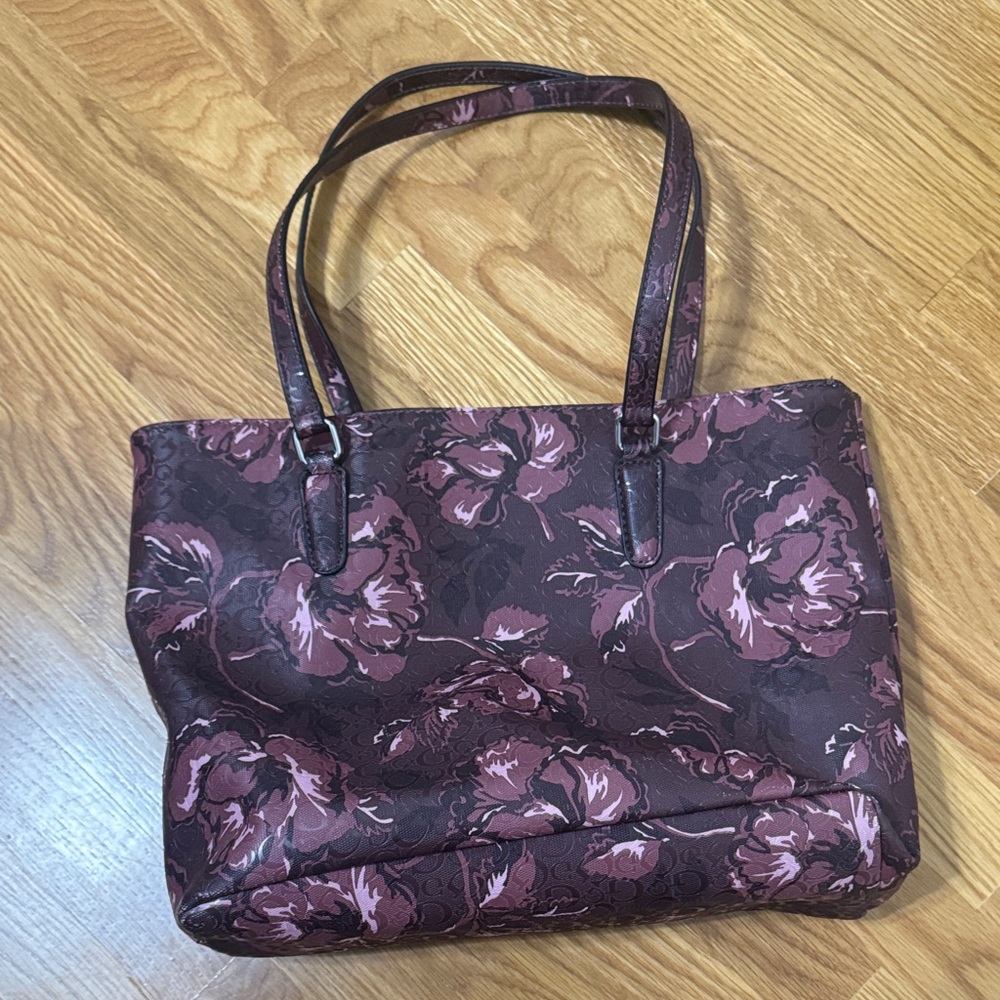Guess Floral Patterned Women's Tote Bag
